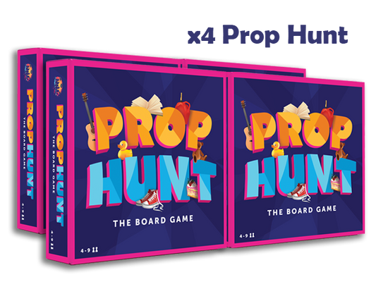4 Pack Prop Hunt The Board Game