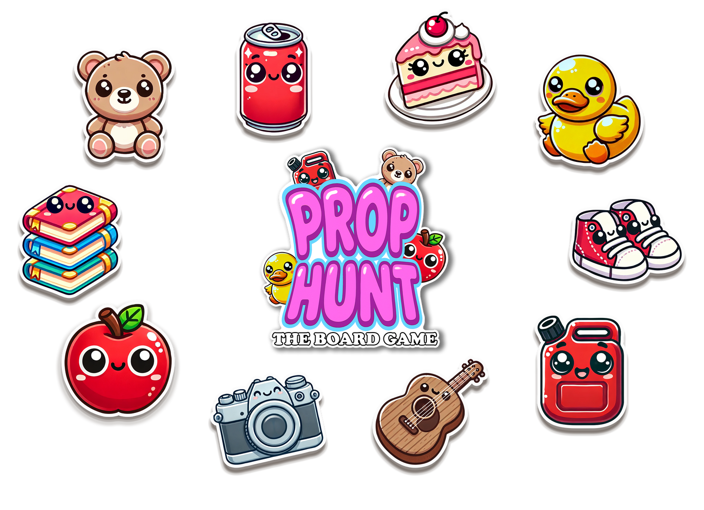 Too Cute To Kill Sticker Pack